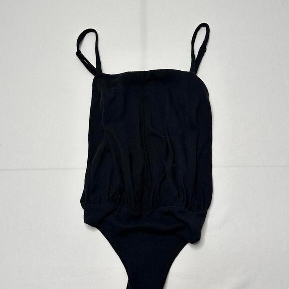 We The Free Free People Women’s Size Small Black Body Suit al Great Fit - Picture 1 of 4